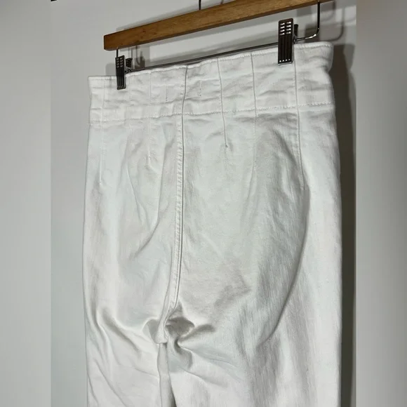 We The Free Jayde White Flare High-Rise Jeans - Picture 6 of 7